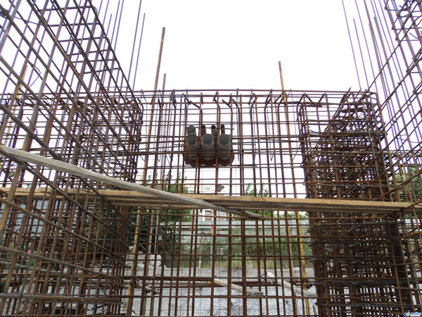 大口徑人防套管預埋安裝